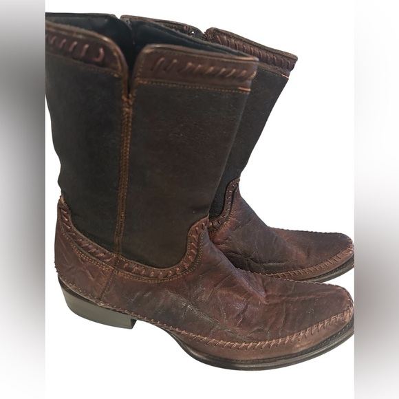 🤠Cuadra Brown Cowboy Western Boots with Classic Design - Picture 1 of 9